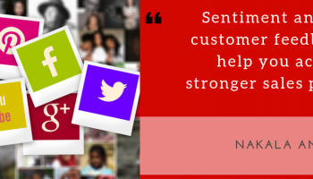 Sentiment analysis on customer feedback